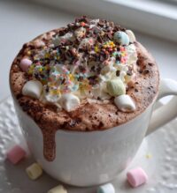 hot chocolate station ideas