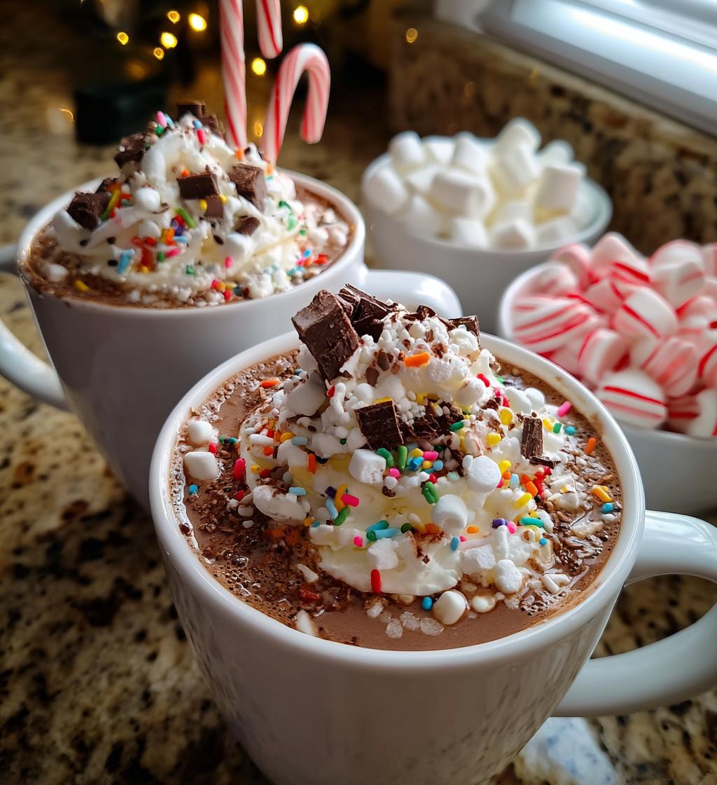 hot cocoa bar ideas christmas