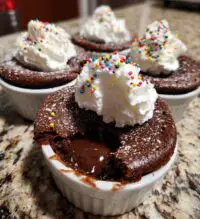 individual christmas desserts