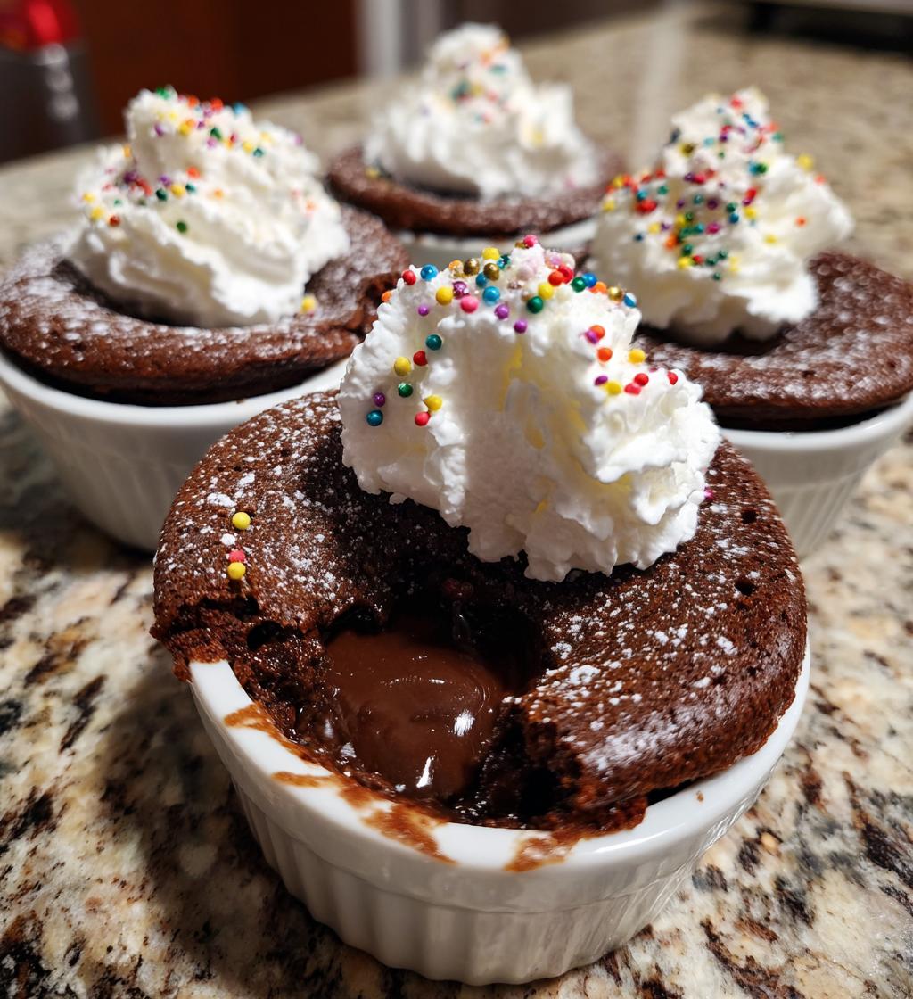 individual christmas desserts