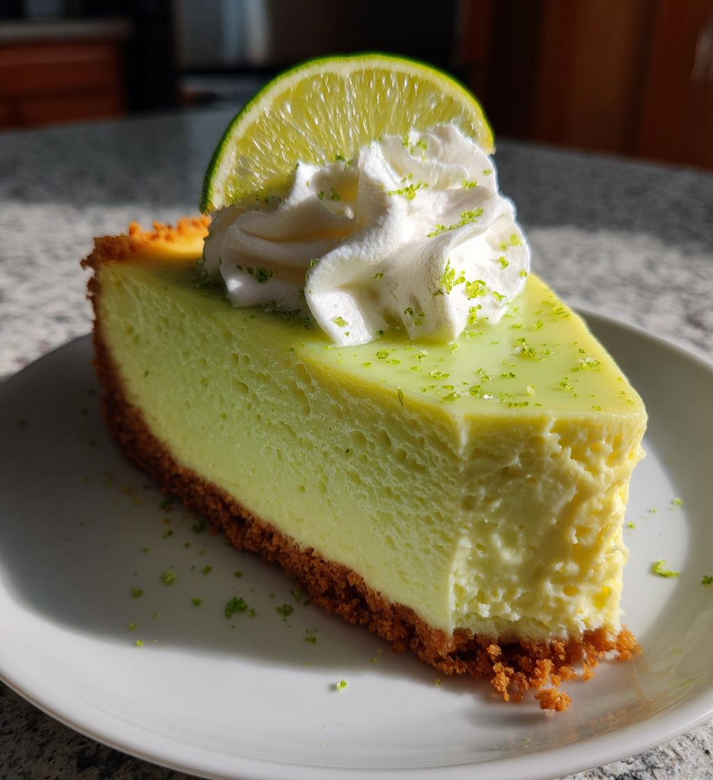 key lime cheesecake