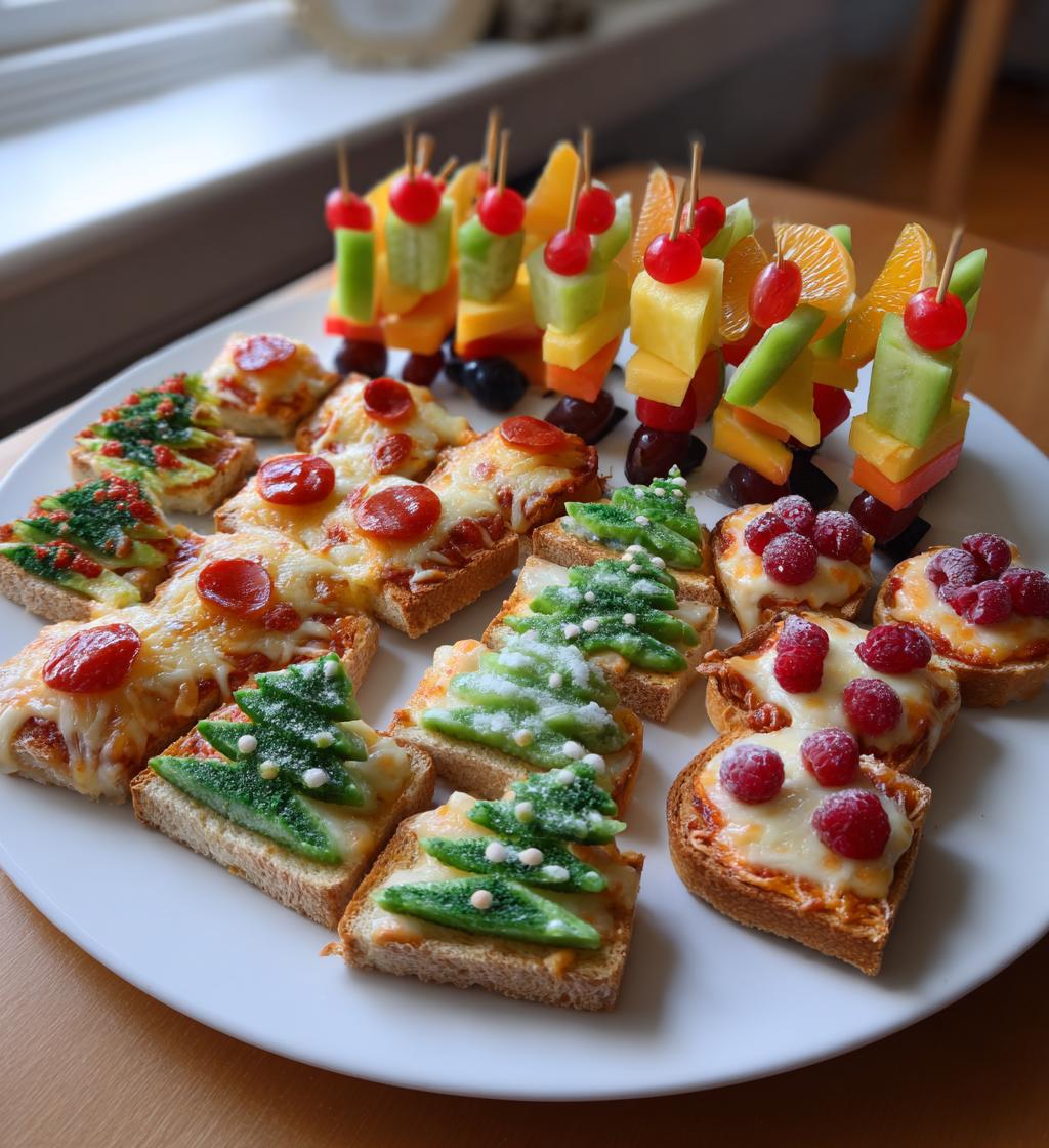 kids christmas party food