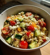 mediterranean quinoa salad