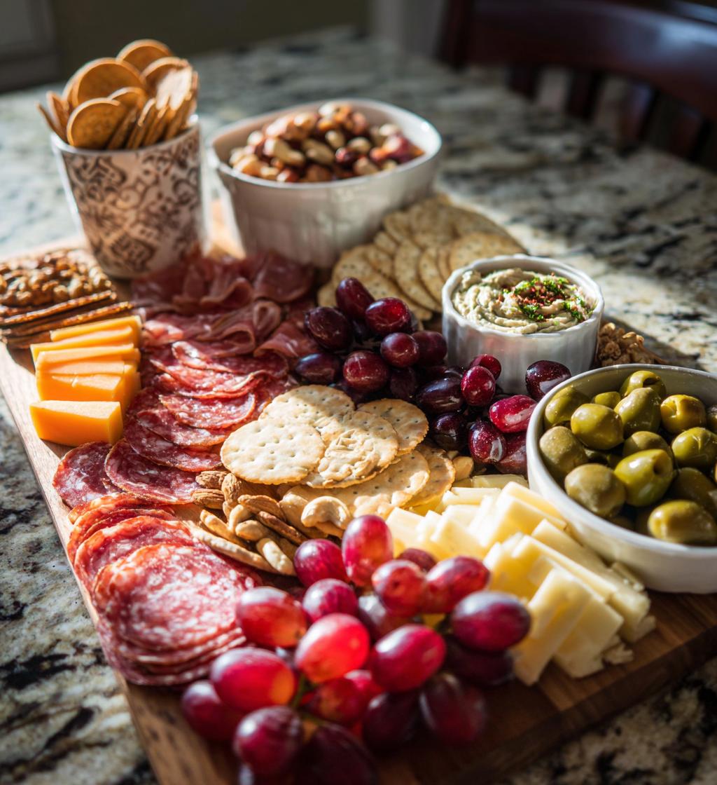 new year charcuterie board ideas