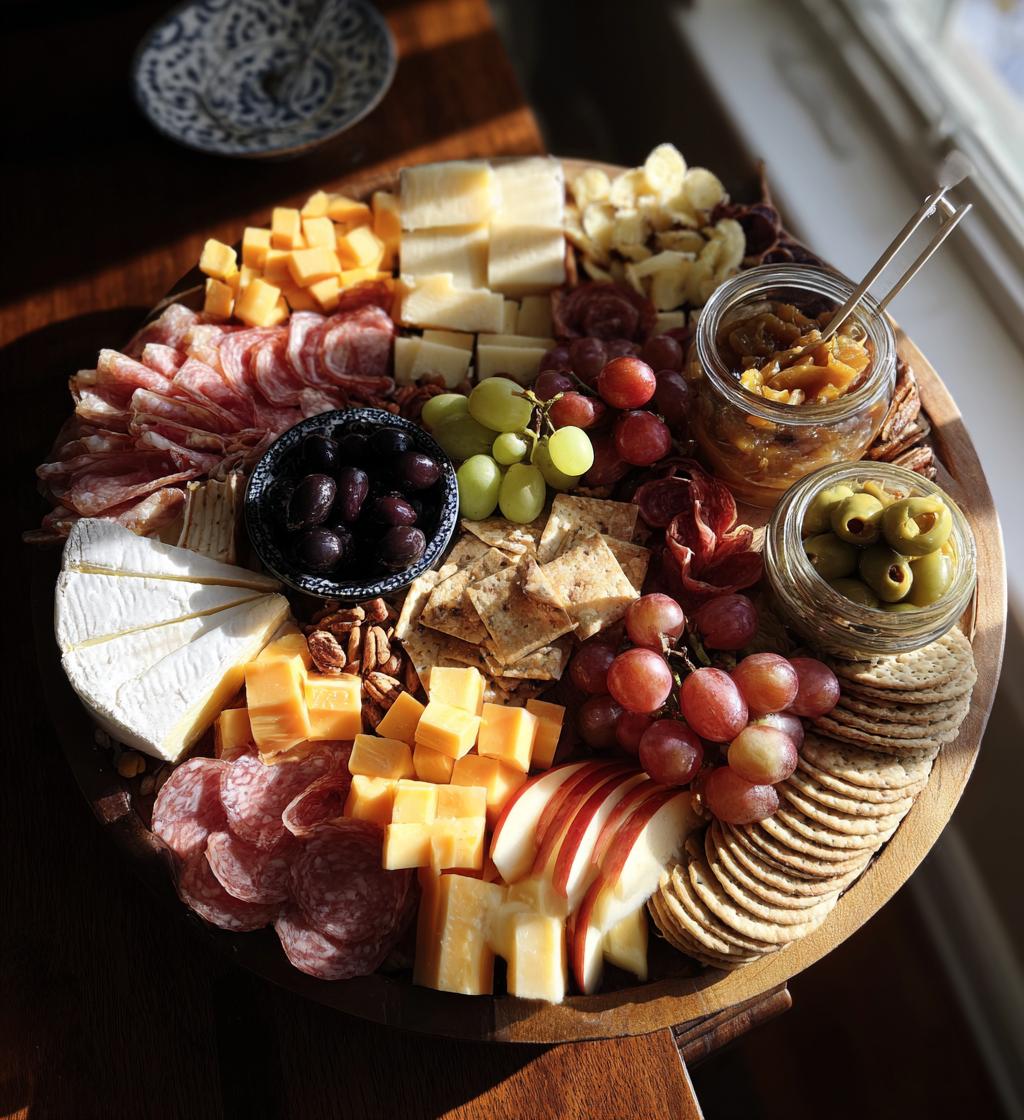 new year eve charcuterie board