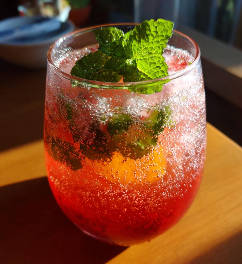 new year mocktail