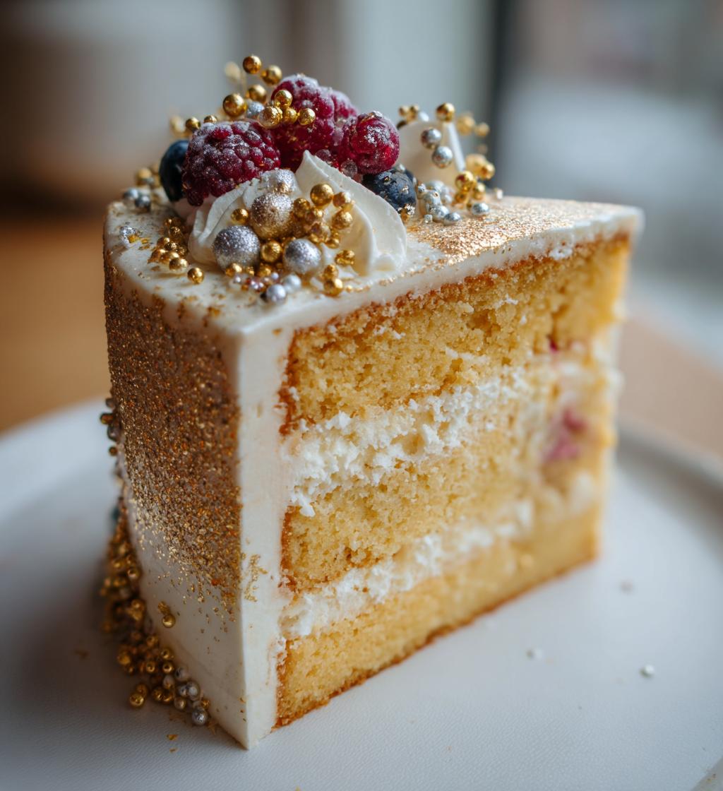 new years cake decorating