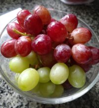 new years grapes