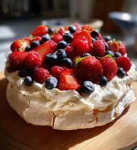 new years pavlova