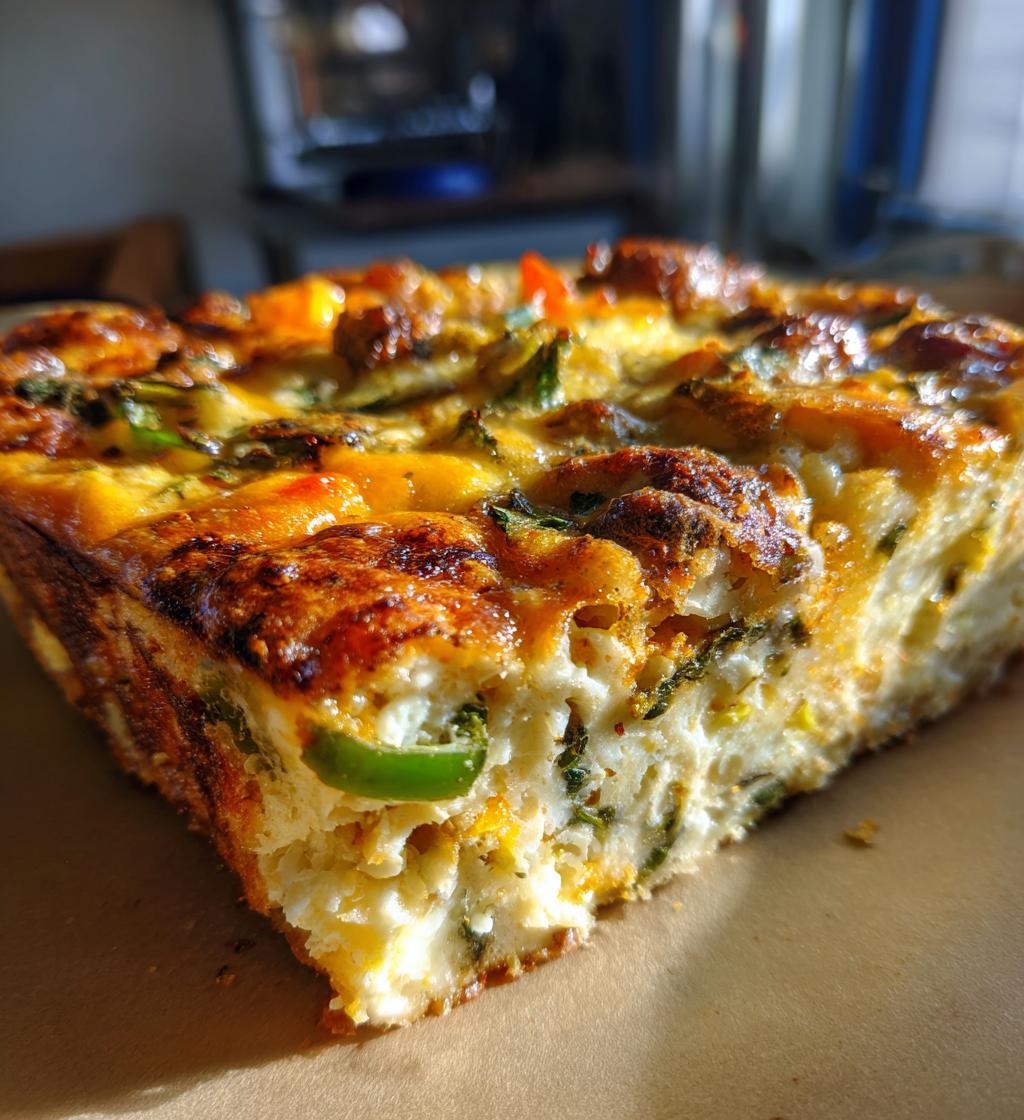 overnight egg casserole