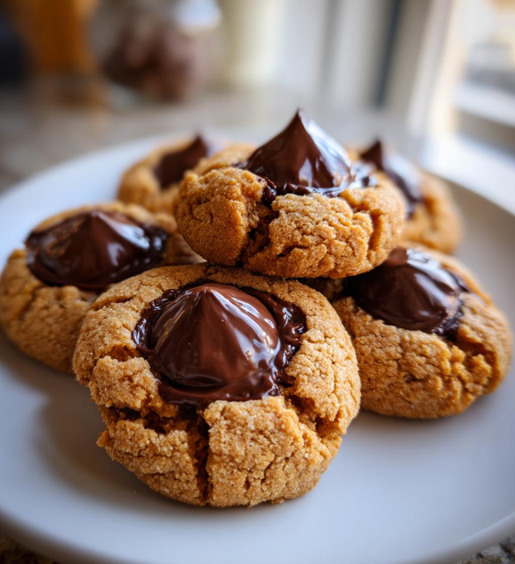 peanut butter blossoms