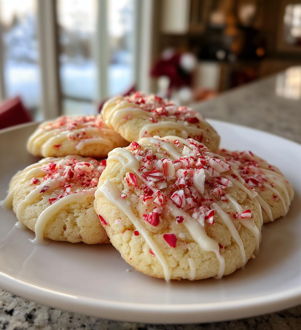 peppermint christmas cookies