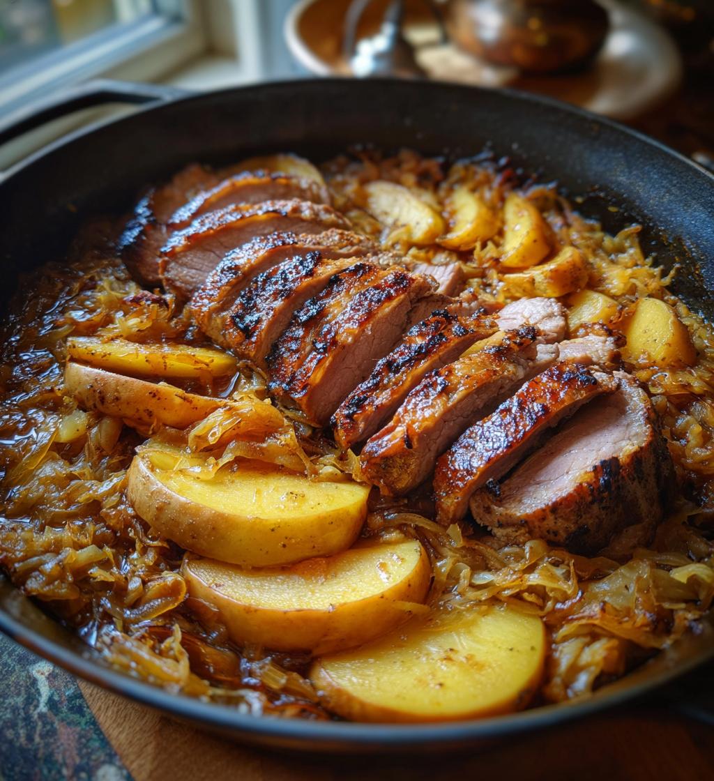 pork and sauerkraut crockpot