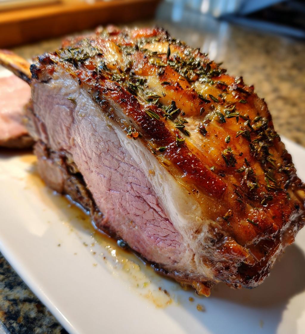 rib roast recipe bone in oven
