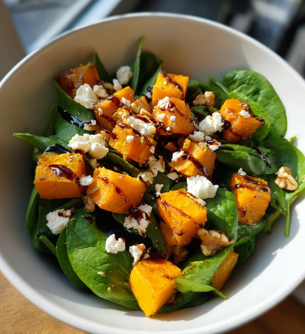 roast pumpkin salad