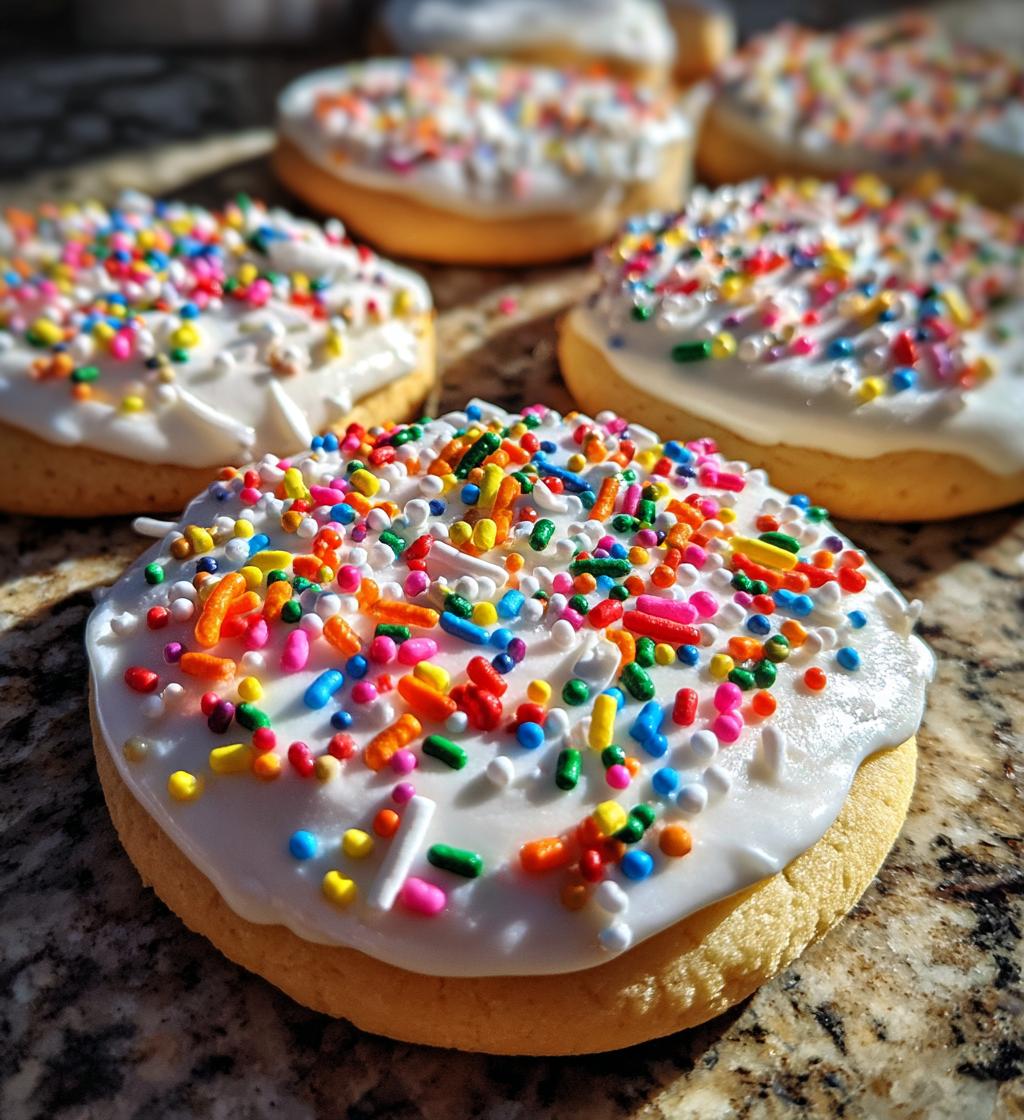 round christmas cookies decorated