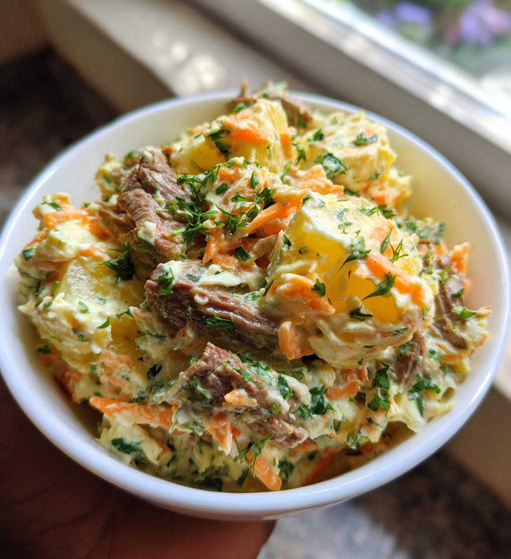 russian new year food