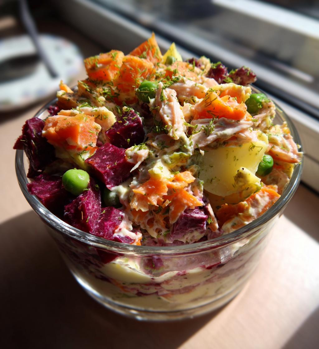 russian new years food