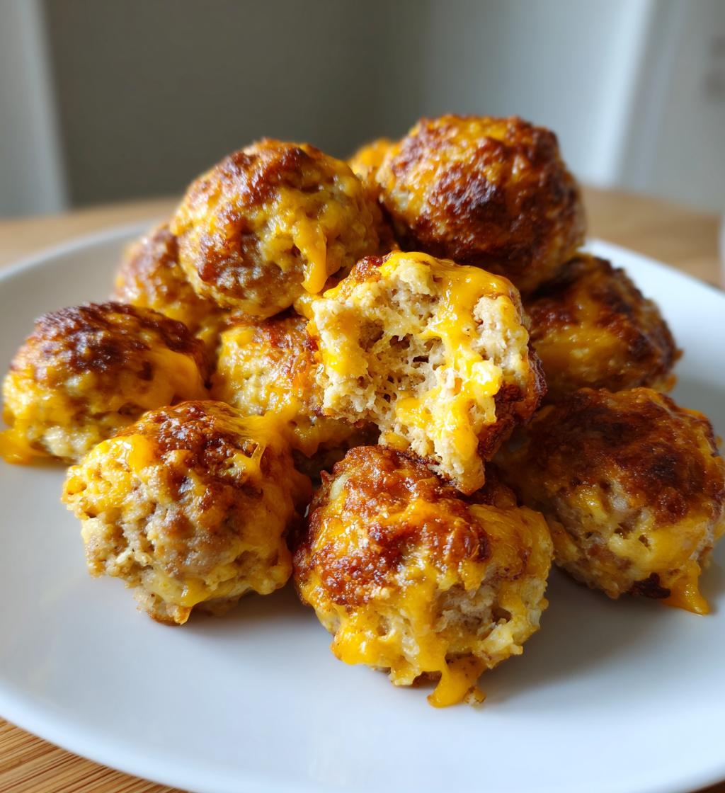 sausage balls bisquick