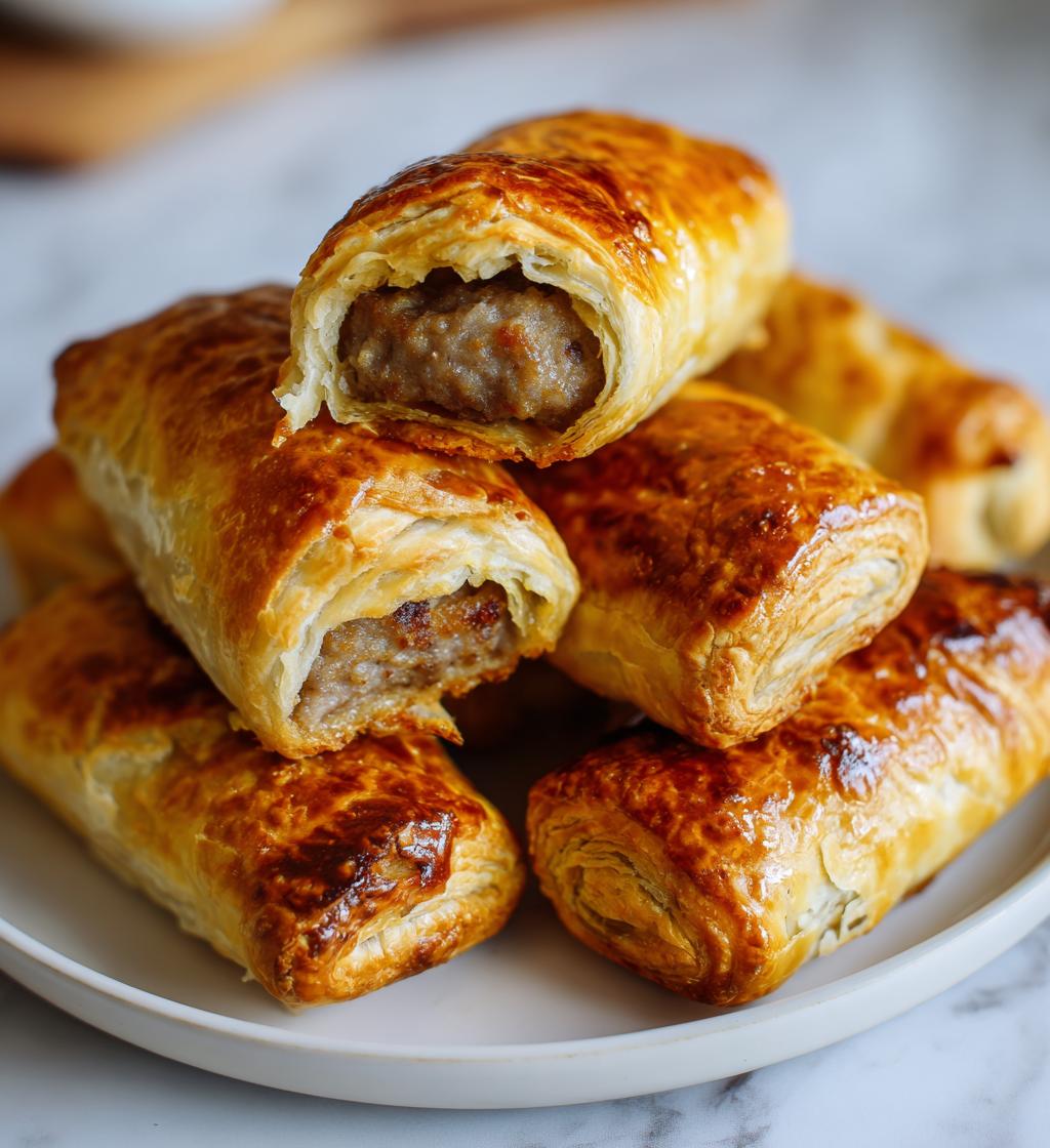sausage rolls recipe