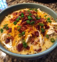 slow cooker crack chicken soup