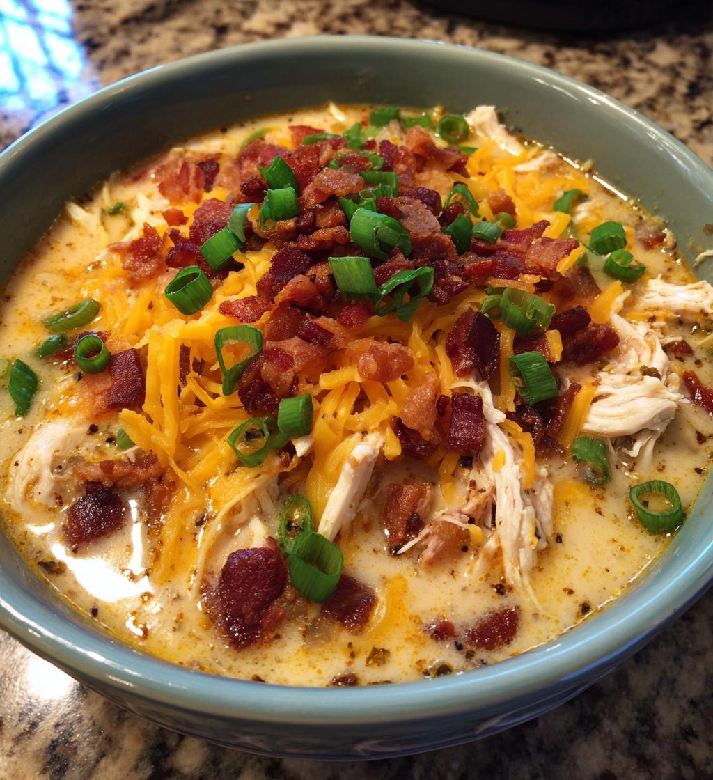 slow cooker crack chicken soup
