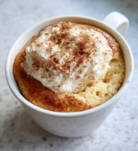 snickerdoodle mug cake