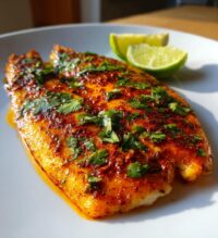 southwestern baked tilapia