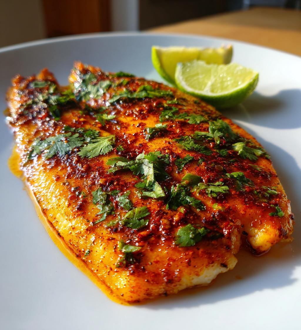southwestern baked tilapia