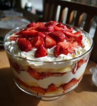 strawberry trifle