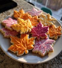 thanksgiving royal icing cookies