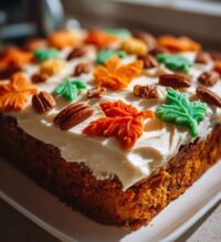 thanksgiving sheet cakes decorated