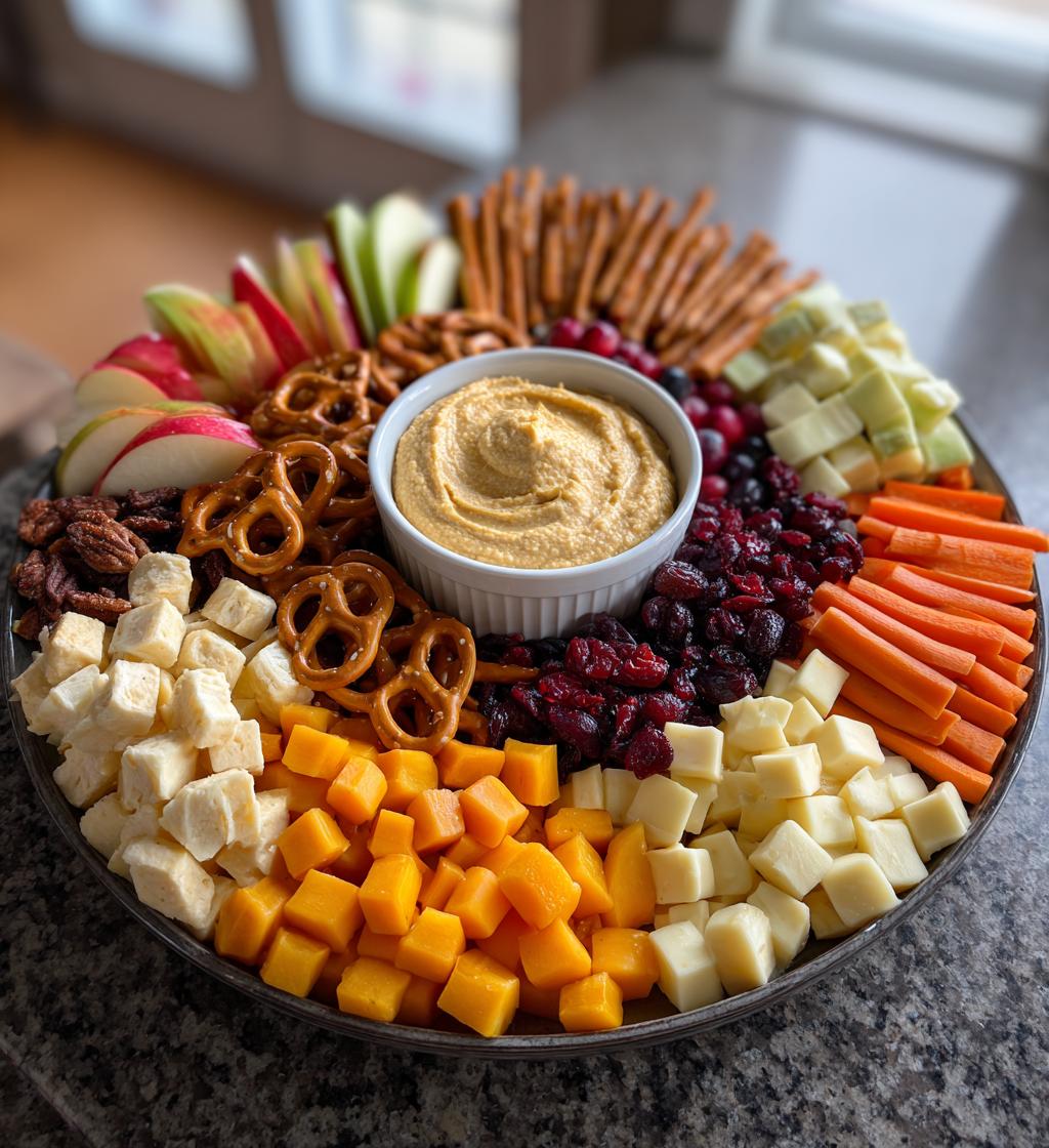 thanksgiving snack tray