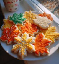 thanksgiving sugar cookies decorated