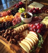 thanksgiving themed charcuterie board
