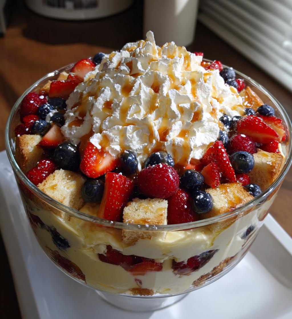 thanksgiving trifle desserts