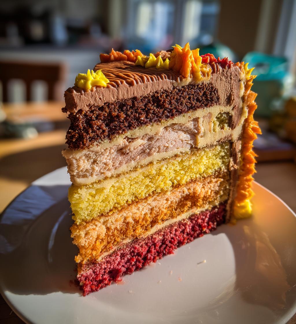 thanksgiving turkey cake