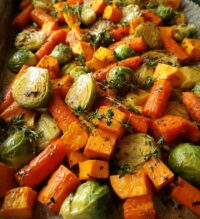 thanksgiving vegetables