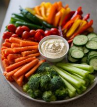 thanksgiving veggie platter