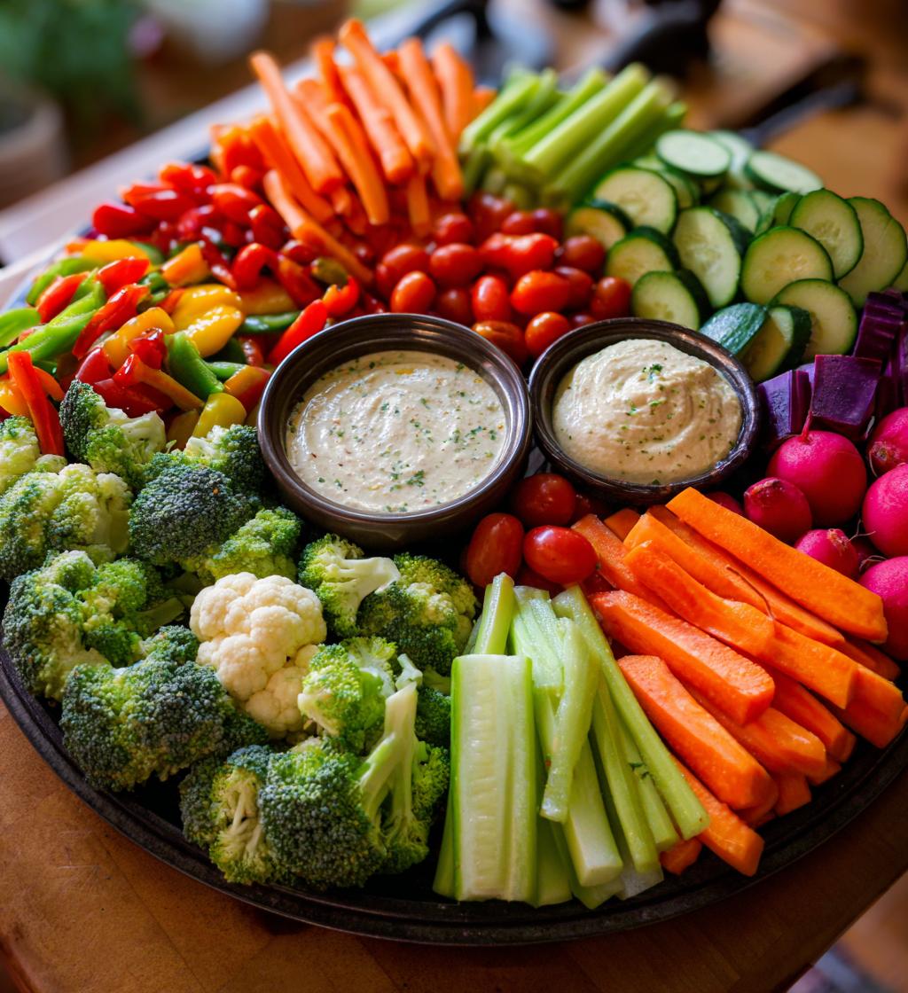 thanksgiving veggie tray ideas