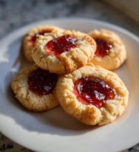 thumb print cookies recipes christmas
