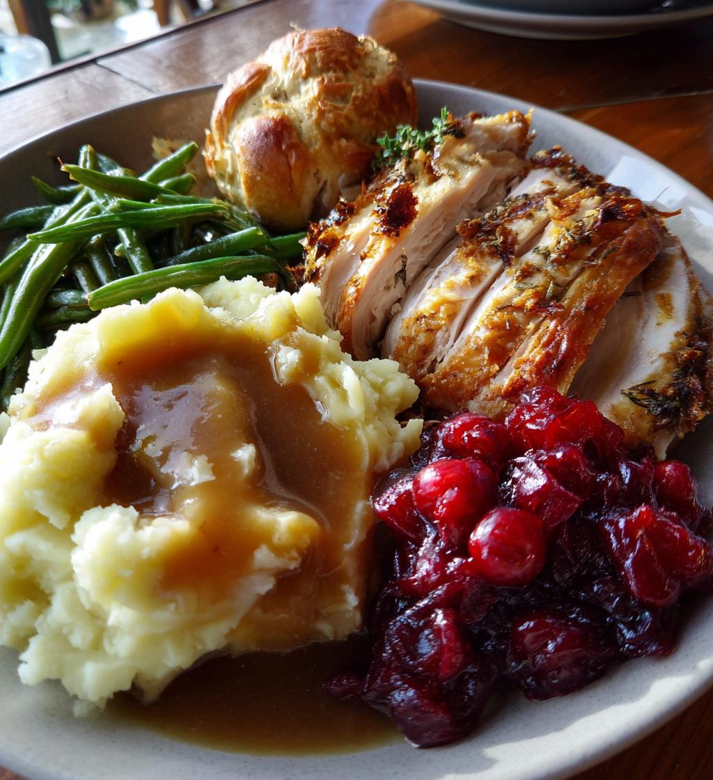 traditional thanksgiving dinner menu