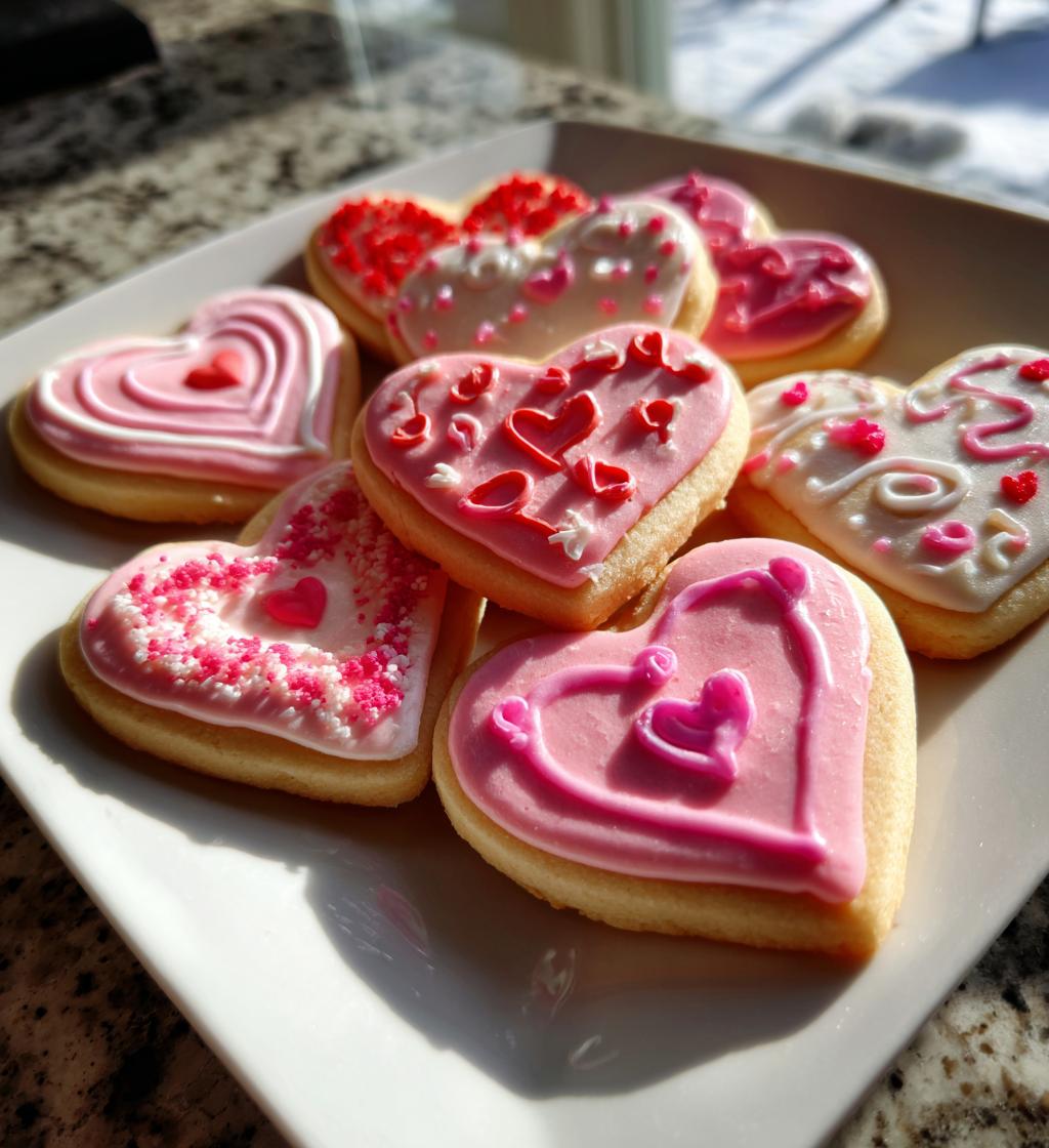 valentines cookies
