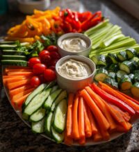 veggie tray for thanksgiving