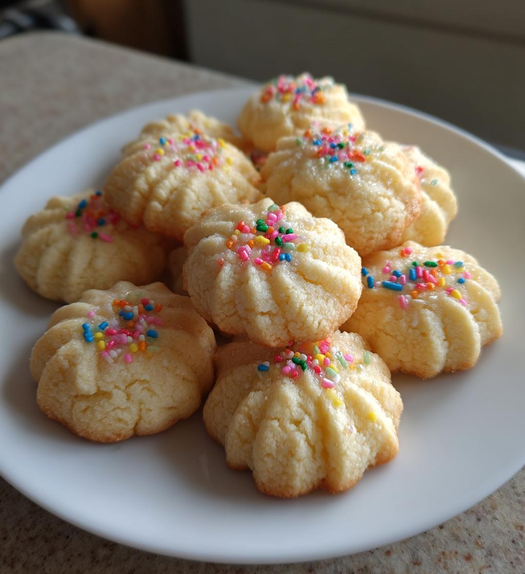 whipped shortbread cookies