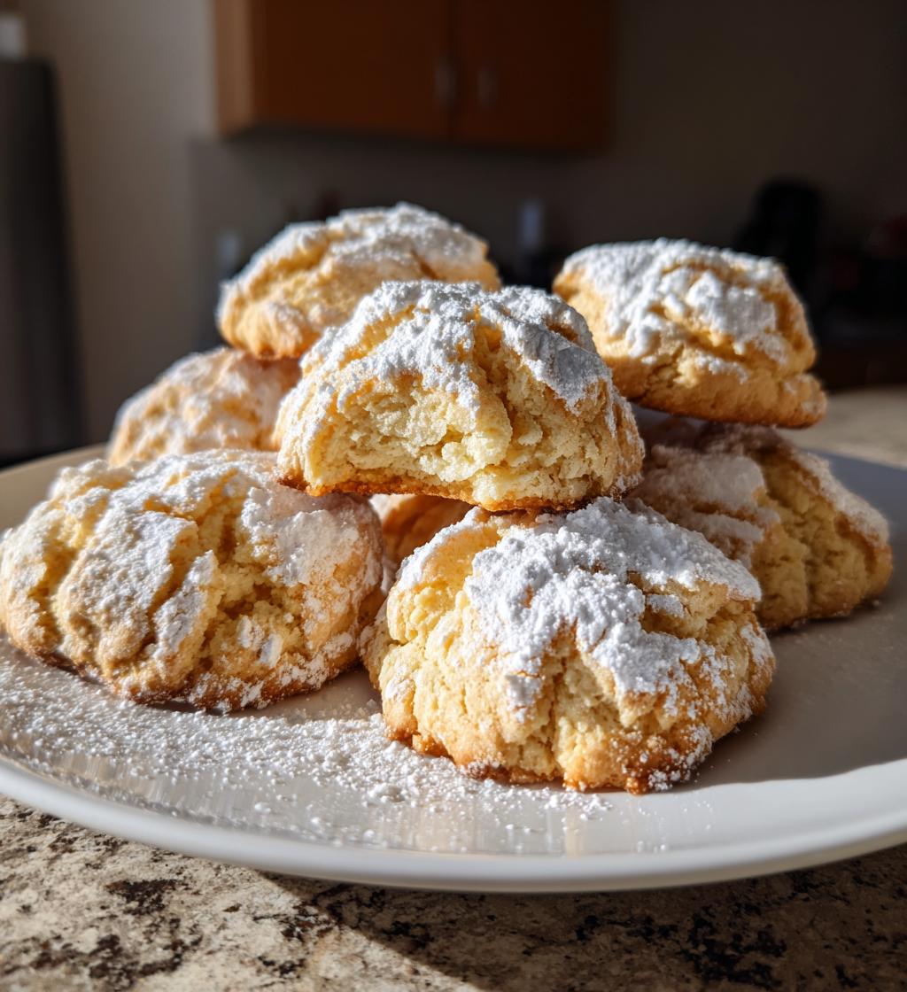 whipped shortbread cookies