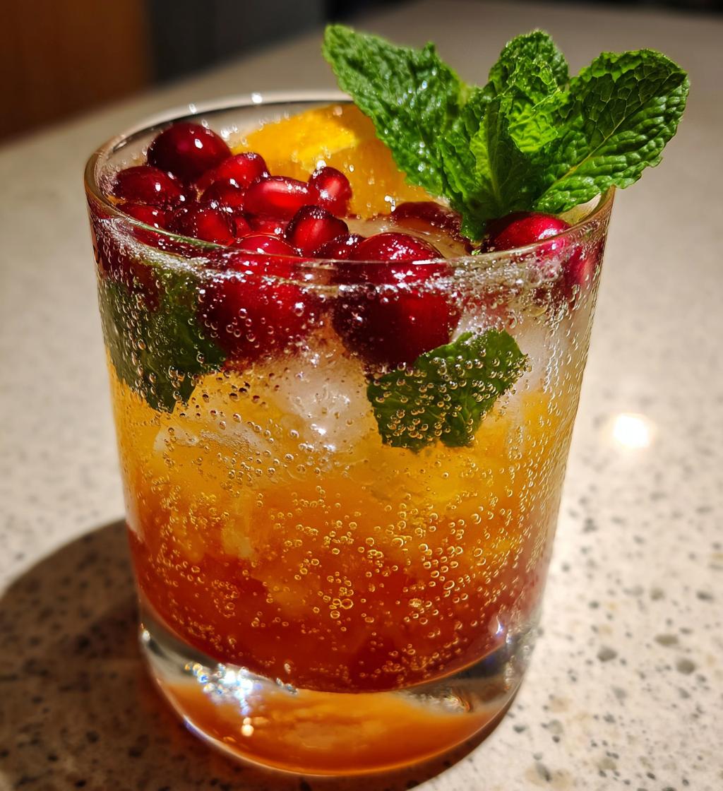 winter mocktails non alcoholic