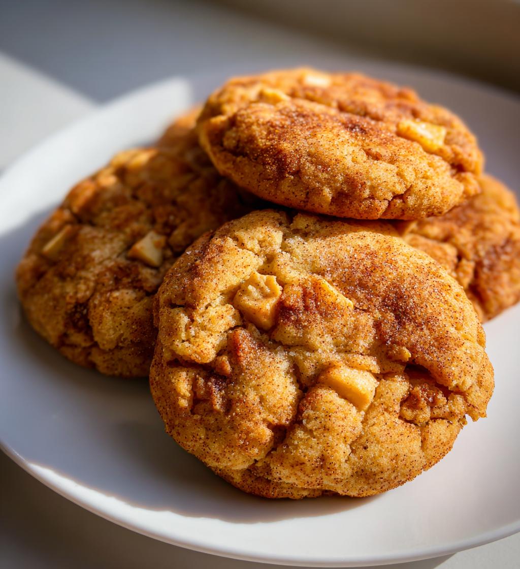 apple pie snickerdoodle cookie