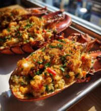 baked stuffed lobster