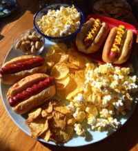 baseball game day snacks